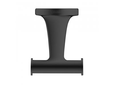 Крючок двойной Duravit Starck T 0099304600, черный матовый