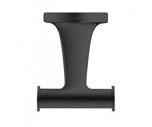 Крючок двойной Duravit Starck T 0099304600, черный матовый