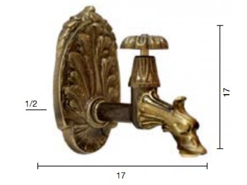 Купить Кран садовый Migliore Artistica 18416 бронза