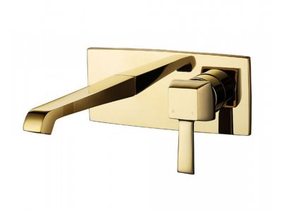 Смеситель для раковины Caprigo Diamante 50-027-oro, золото