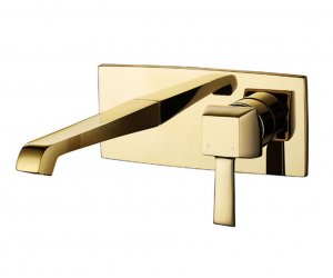 Смеситель для раковины Caprigo Diamante 50-027-oro, золото
