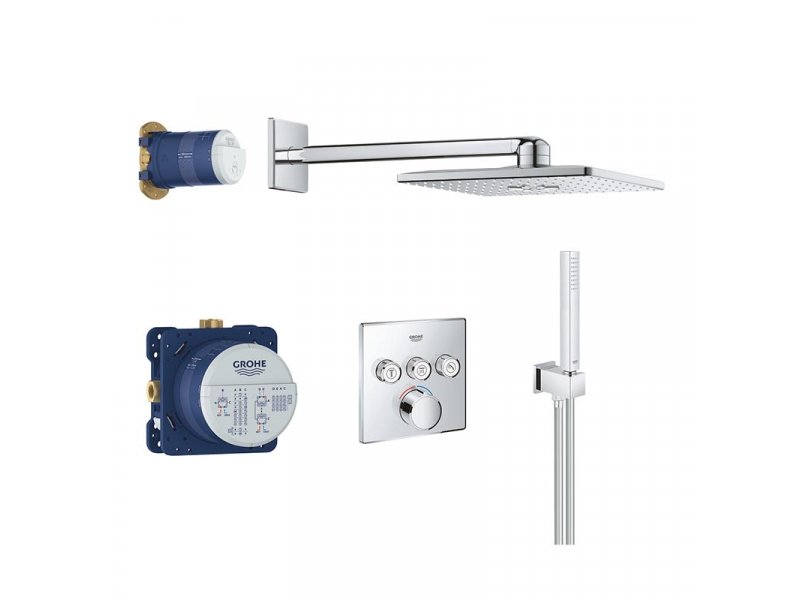 Купить Душевая система Grohe Grohtherm SmartControl 34712000, хром