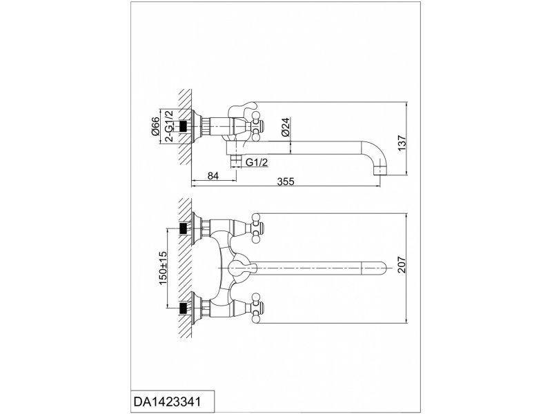 Купить Смеситель D&K Hercules Hessen DA1423341