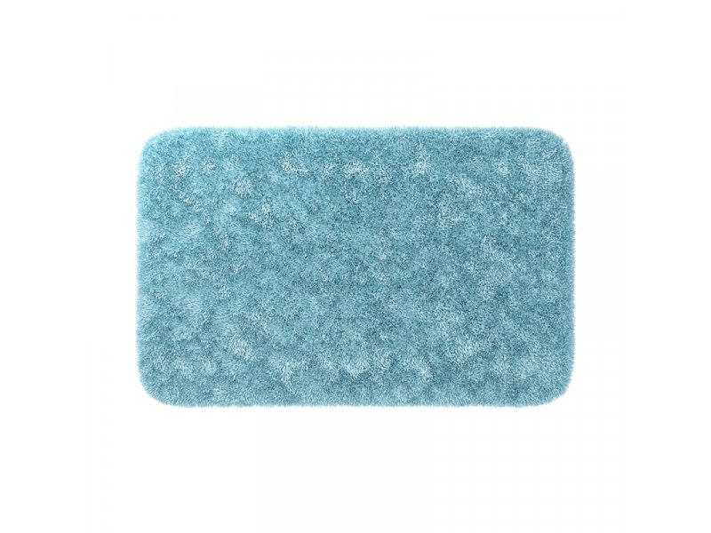 Купить Коврик WasserKraft Kammel напольный, цвет - голубой, 90 х 57 см, BM-8314 Clearwater