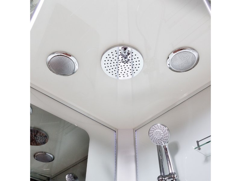 Купить Душевая кабина Deto A 09 90 x 90 см, с крышей, Led