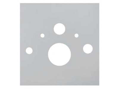 Нижняя стеклянная панель TECElux 9650101 для установки унитаза-биде