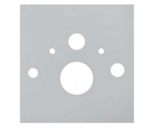 Нижняя стеклянная панель TECElux 9650101 для установки унитаза-биде