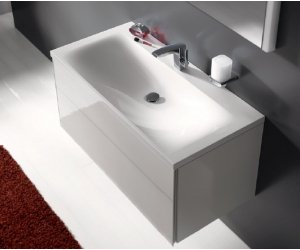 Тумба с раковиной Keuco Royal Reflex 34070 120000+34071 311001, корпус и фронт мокка