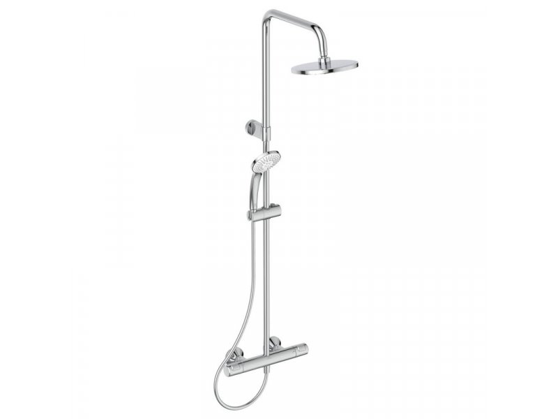 Купить Душевая система Ideal Standard Ceratherm T25 термостатическая, хром глянцевый, A7701AA
