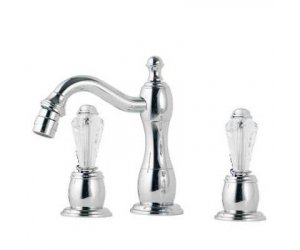 Смеситель Bandini Antica 562820PN06 для биде на 3 отверстия, никель
