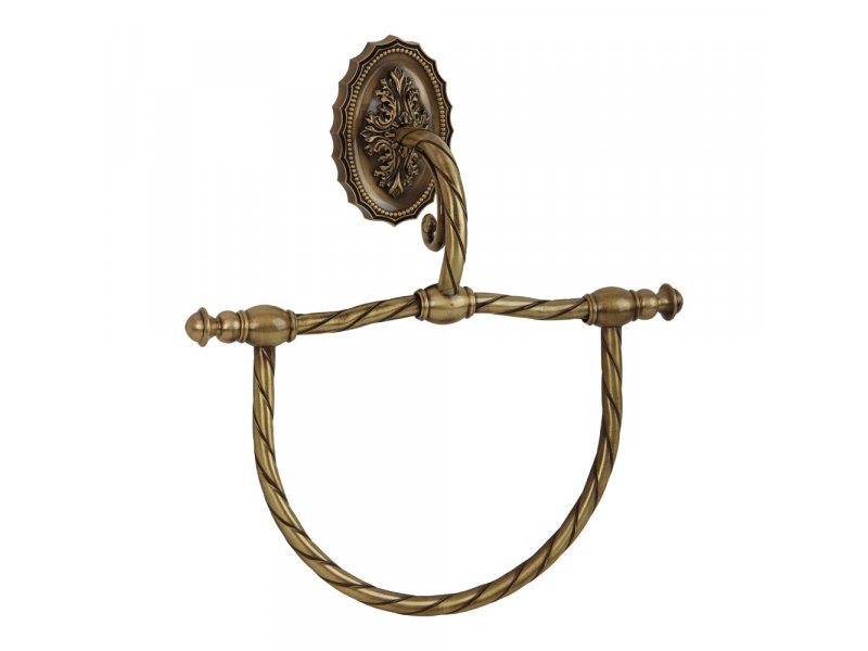 Купить Полотенцедержатель Migliore Edera 16893, бронза, 27 см