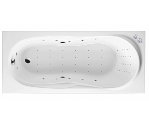 Ванна гидромассажная Excellent Sekwana 170 x 75 см, NANO, хром, каркас в подарок