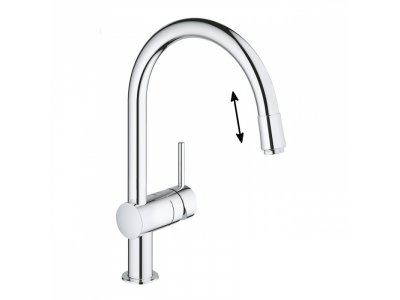 Смеситель Grohe Minta 32918000 кухонный для мойки, хром