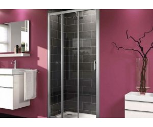 Душевая дверь в нишу Huppe X1 12-920022 90 х 190 см, 3-х секционная, раздвижная