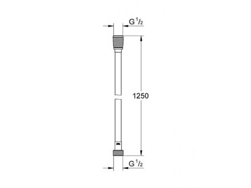 Купить Душевой шланг Grohe Silverflex 28362000 (Relexa Plus), 125 см, 1/2-1/2
