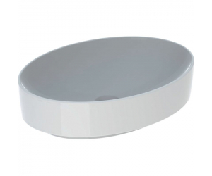 Раковина Geberit Variform 55 x 40 см, накладная, без перелива, 500.771.01.2