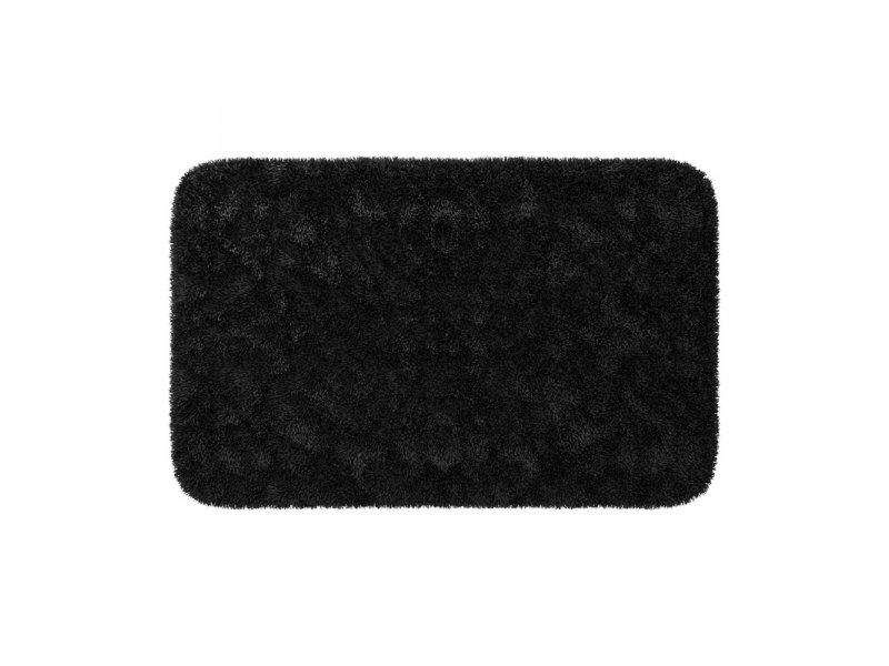 Купить Коврик WasserKraft Kammel напольный, цвет - черный, 90 х 57 см, BM-8316 Black