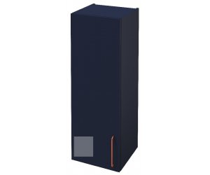 Шкаф-пенал Jacob Delafon Odeon Rive Gauche 40 см, EB2571G/D-RX-M76, цвет насыщенный серый матовый, ручки на выбор, петли слева/справа