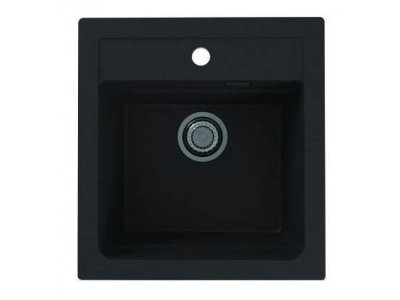 Мойка кухонная Alveus Granital Atrox 20 1131990 470х500 мм, угольный