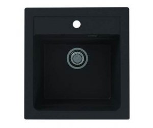 Мойка кухонная Alveus Granital Atrox 20 1131990 470х500 мм, угольный