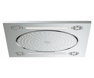 Верхний душ Grohe Rainshower F-series 27939001, 381x17x 456 мм, 3 режима струи