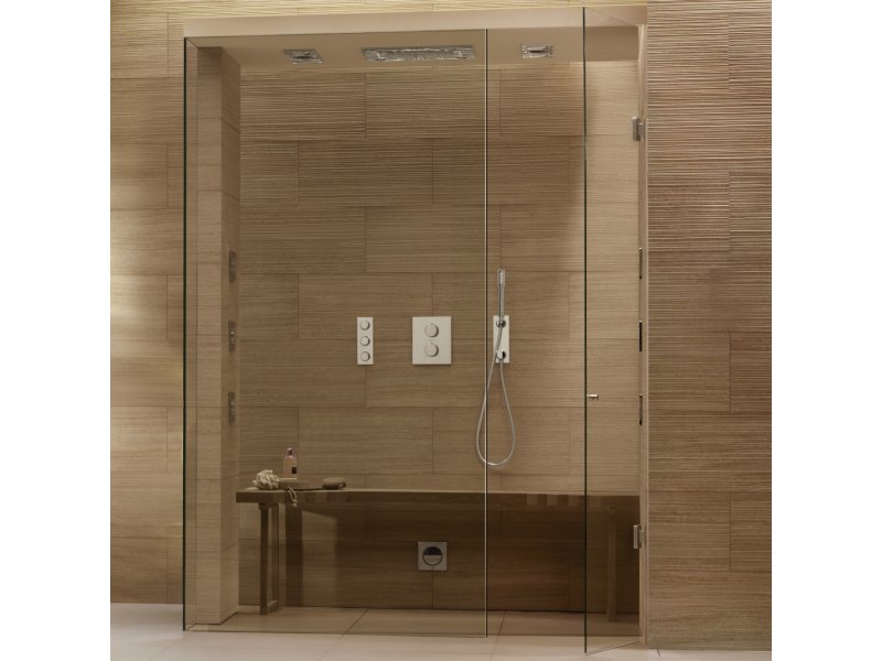 Купить Верхний душ Grohe Rainshower F-series 27939001, 381x17x 456 мм, 3 режима струи