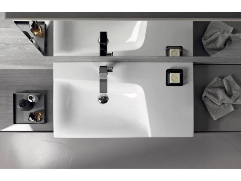 Купить Шкафчик Geberit Xeno2 500.504.01.1, 45 см, цвет белый