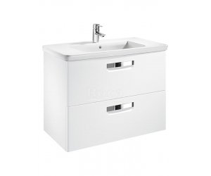 Тумба под раковину Roca The Gap 60 ZRU9302879, цвет белый глянцевый