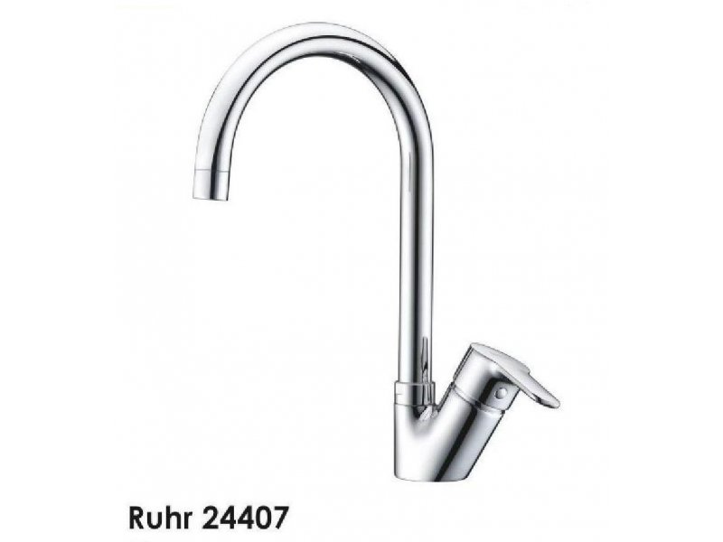 Купить Смеситель WasserKRAFT Ruhr 24407 для кухонной мойки, хром