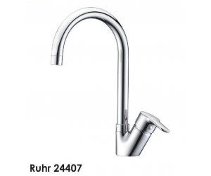 Смеситель WasserKRAFT Ruhr 24407 для кухонной мойки, хром