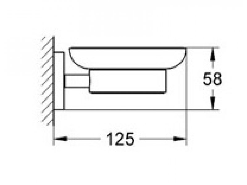 Купить Мыльница Grohe Essentials 40444001