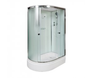 Душевая кабина Deto D D 272S+ эл. L/R 120 x 80 см, с крышей и электрикой