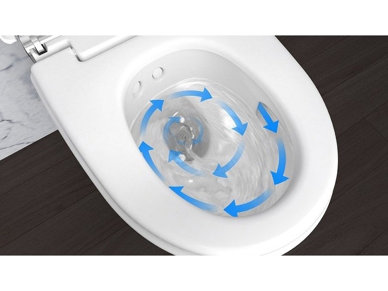 Купить Унитаз подвесной Geberit AquaClean mera comfort 146.214.11.1 с функцией биде и системой удаления запахов