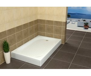 Душевой поддон RGW Lux/TN 16180282-21 80 x 120 см акриловый, прямоугольный, цвет белый