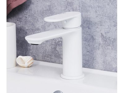 Смеситель WasserKRAFT 8503 для раковины, белый