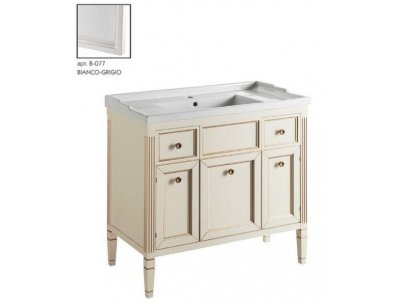 Тумба под раковину Caprigo Albion promo 90 33313, цвет B-077 bianco grigio