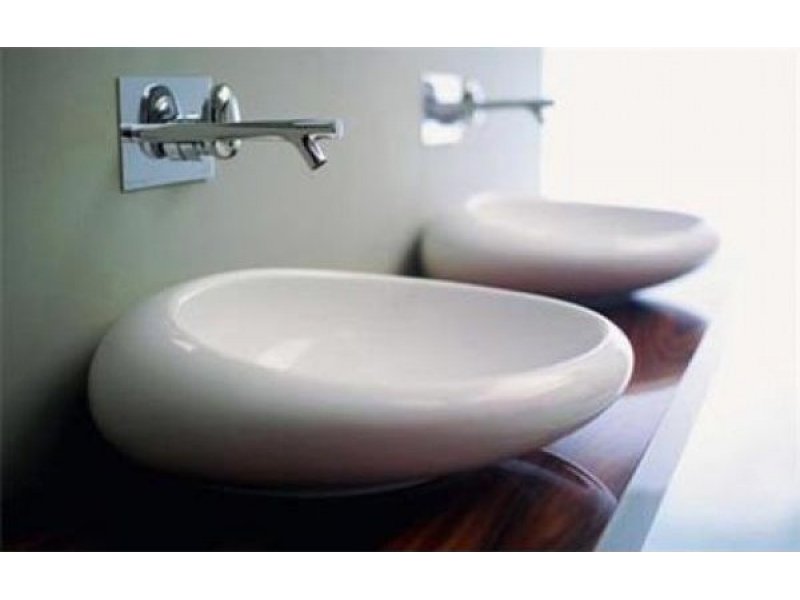 Купить Раковина Vitra Istanbul 4280B403-0016 60 см без отверстий, Vitra Clean, цвет белый