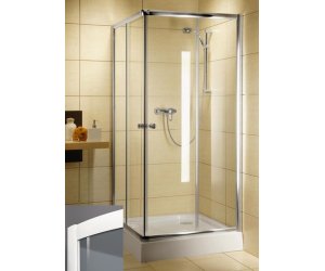 Душевой уголок Radaway Classic C, 90 х 90 х 185 см, стекло прозрачное, профиль белый, 30050-04-01