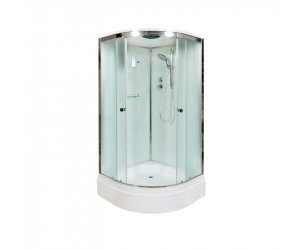 Душевая кабина Deto D D279S+ эл. 90 x 90 см, с крышей и электрикой
