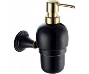 Дозатор Fixsen Luksor FX-71612B, черный