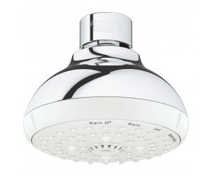 Верхний душ Grohe New Tempesta 100 IV 27606001 (27606000), 100х100 мм, 4 режима струи, без держателя