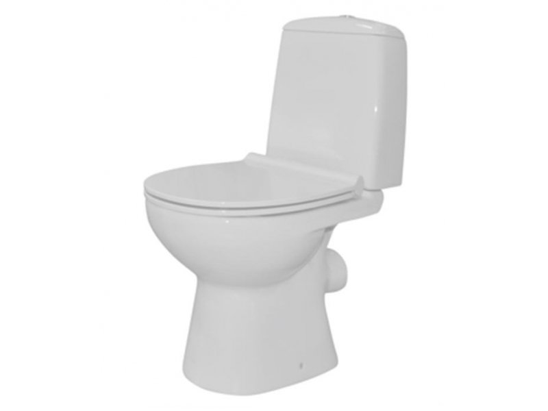 Купить Напольный унитаз Santek Цезарь slim 1.WH30.2.415 крышка микролифт