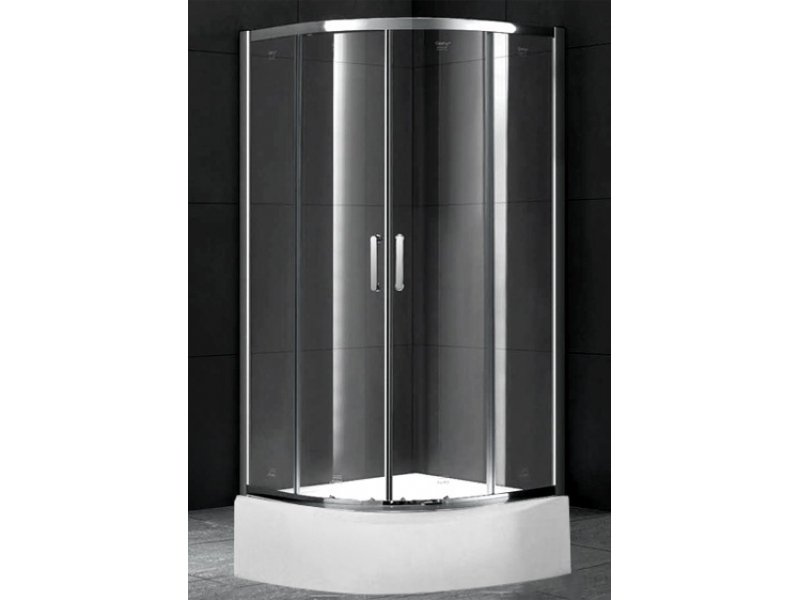 Купить Душевой уголок Gemy Victoria S30072, 90 х 90 х 190 см, стекло прозрачное, для высокого поддона