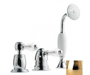 Смеситель Bandini Antico 5168400KK0SC для душа, золото/ручка Swarowski Antico