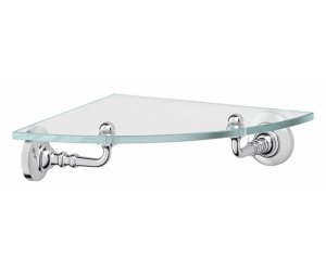 Полка с держателями 3SC Stilmar STI 018 угловая 22 см, хром