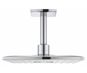 Верхний душ Grohe Rainshower SmartActive Cube 310 26481LS0, 310*310 мм, 2 режима струи, с держателем, белый