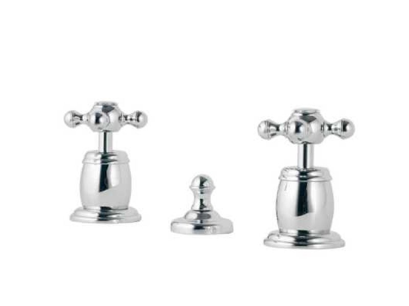 Купить Смеситель Bandini Antica 542920PN06 для биде на 3 отверстия, никель