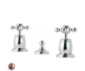 Смеситель Bandini Antica 542920JJ06 для биде на 3 отверстия, медь