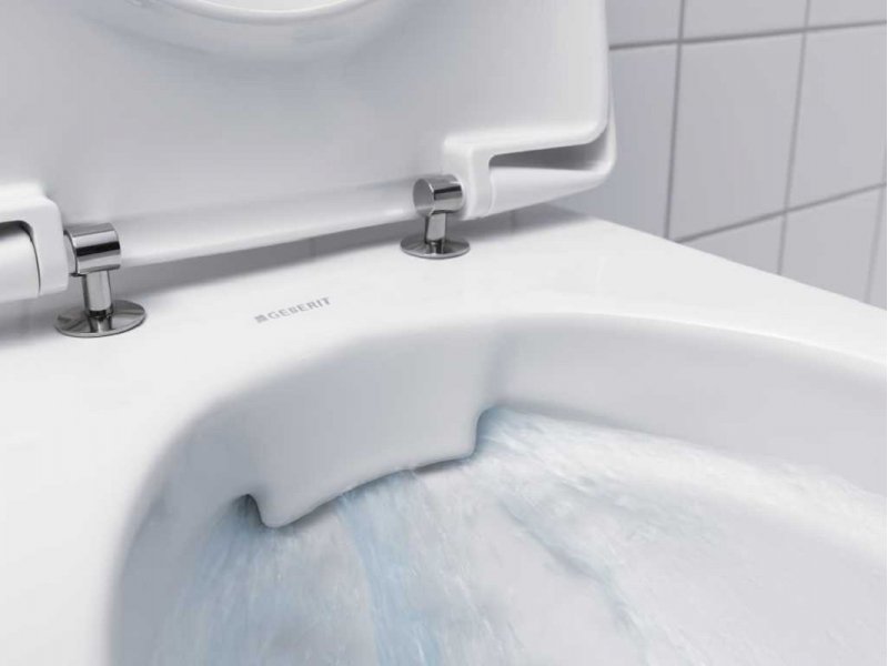 Купить Инсталляция Geberit с безободковым унитазом Geberit iCon, 500.060.TC.I, клавиша белая, сиденье микролифт, комплект Идеальная пара