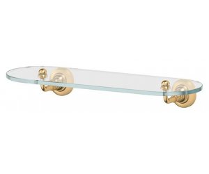 Полка с держателями 3SC Stilmar STI 314 40 см, матовое золото
